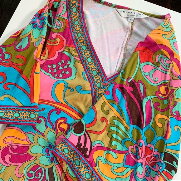 Trina Turk Colorful shirt - Picture 10 of 13